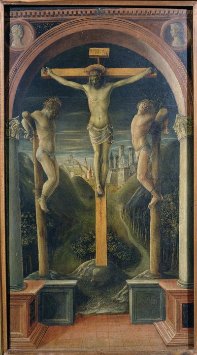 Le tre croci, 1456 da Vincenzo Foppa